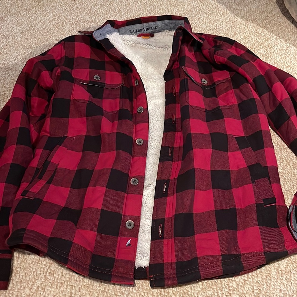 Men’s Sherpa flannel